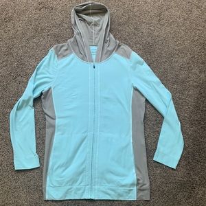 Eddie bauer blue and gray jacket